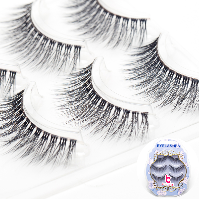 Eyelash Extension Japanese Style - ICYCHEER Japanese Natural Style False Eyelashes