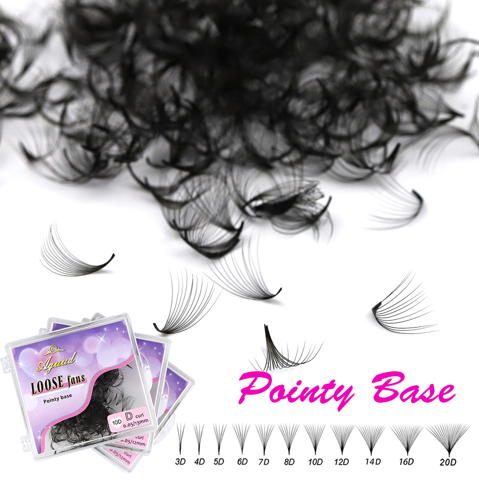 AGUUD All Size Loose Fan Eyela - Mega Volume Lash 评论和价格