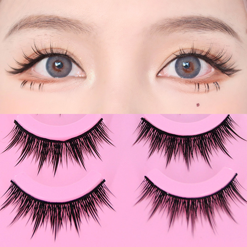 5 Pairs Long Thick Natural Jap - Eyelash Extension Japanese Style 评论和价格
