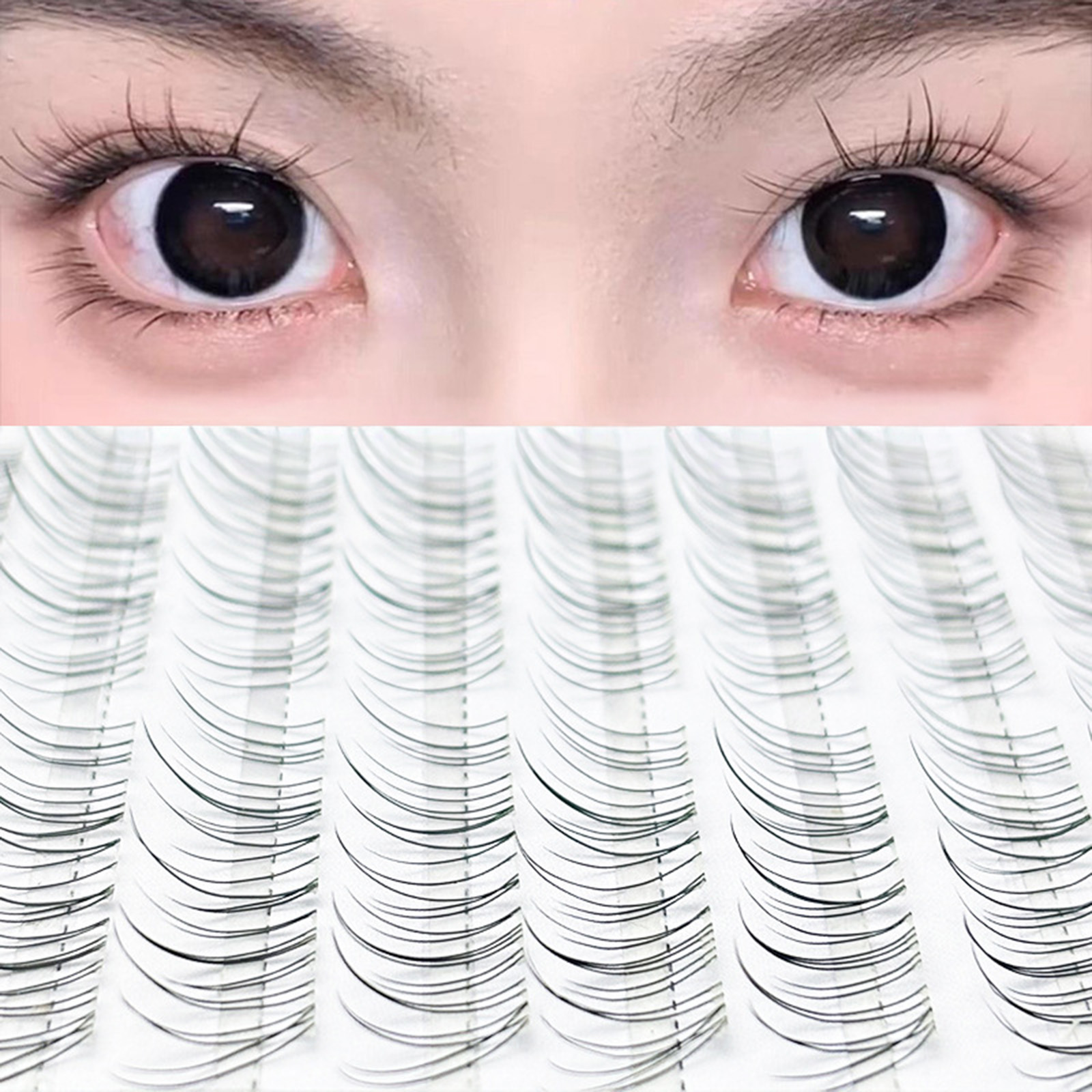 Korean Style False Eyelashes B - Eyelash Extension Volume Styles 评论和价格