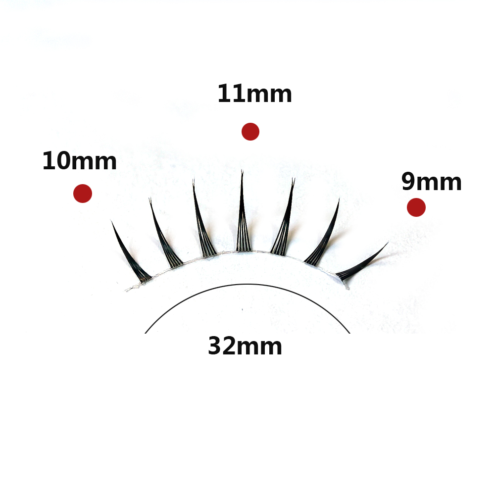 5 Pairs Japanese Style Fairy E - Eyelash Extension Japanese Style 评论和价格