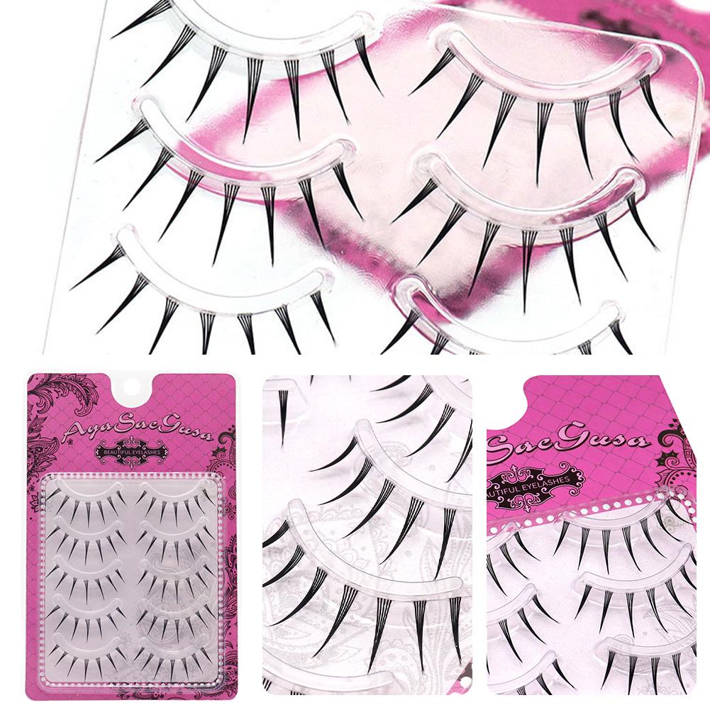 One-Piece False Eyelashes Blac - Eyelash Extension Doll Eye 评论和价格