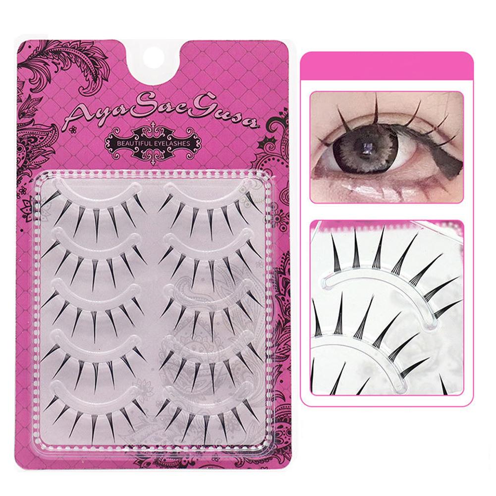 One-Piece False Eyelashes Blac - Eyelash Extension Doll Eye 评论和价格