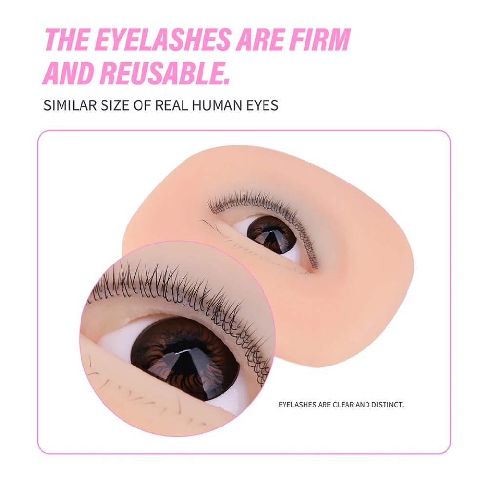 3 Layers Reusable Lashes Silic - Eyelash Extension Doll Eye 评论和价格