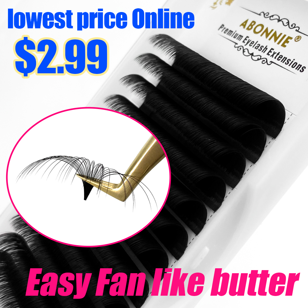 Abonnie 0.03-0.10mm Easy Fan L - Mega Volume Lash 评论和价格