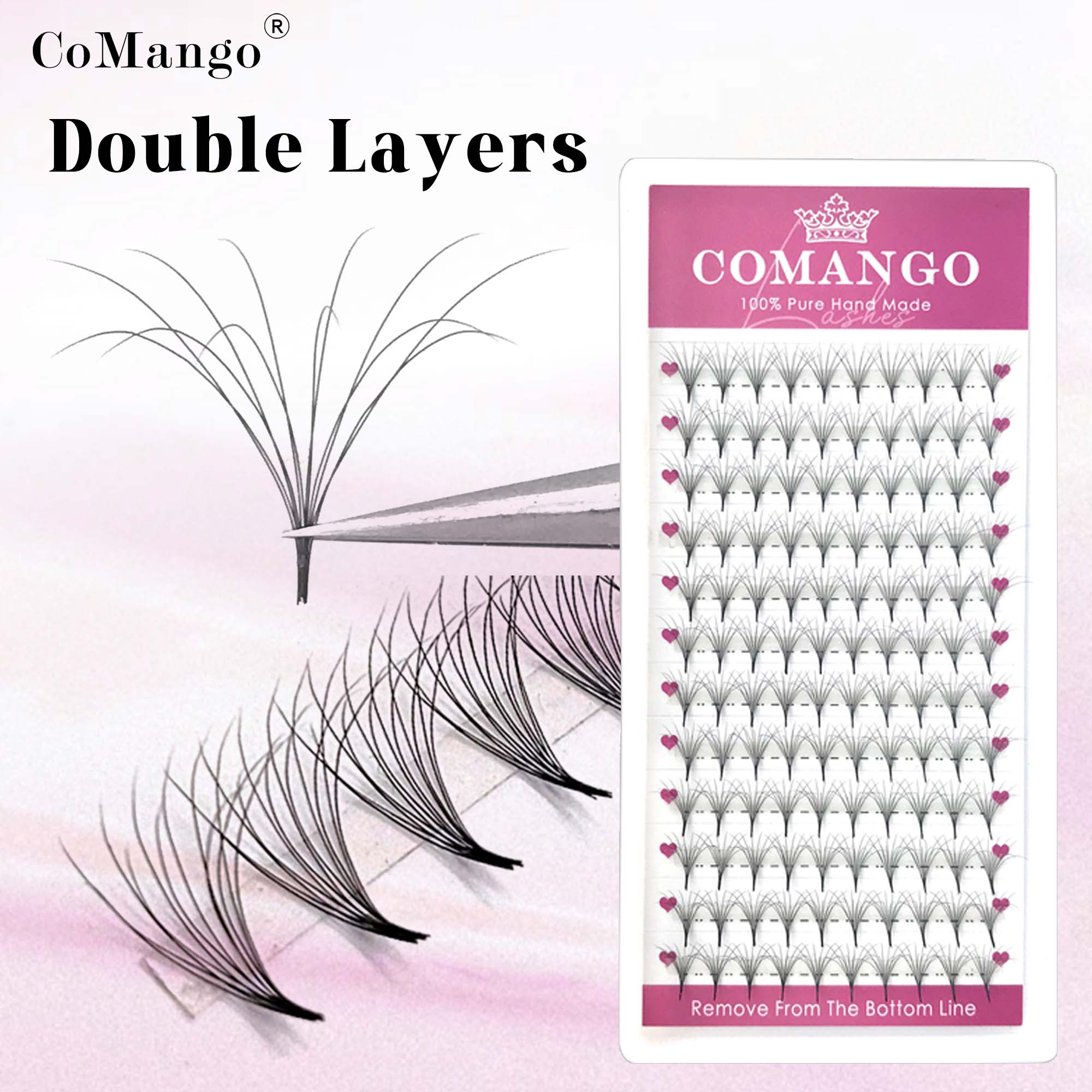 CoMango Double-Layer Fluffy Pr - Mega Volume Lash 评论和价格
