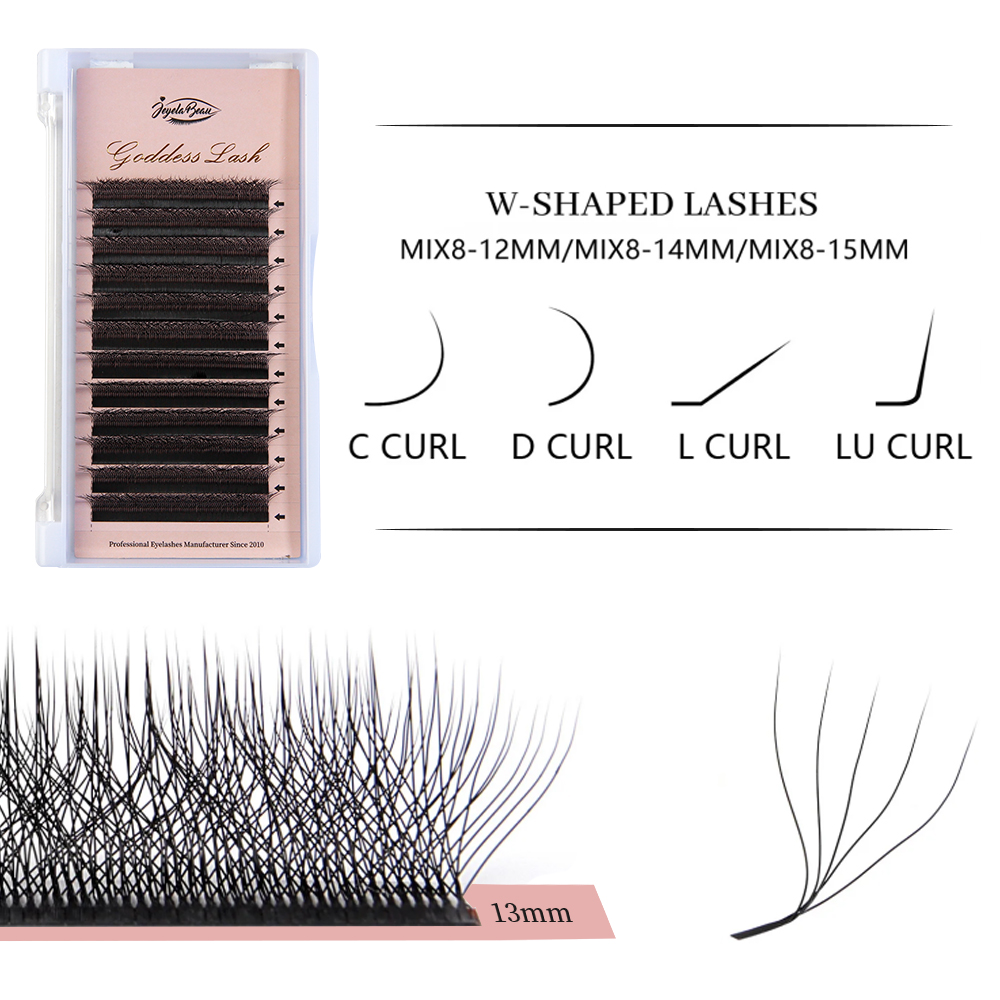 Goddess W3D 4D 5D M Curl Eyela - Eyelash Extension Volume Styles 评论和价格