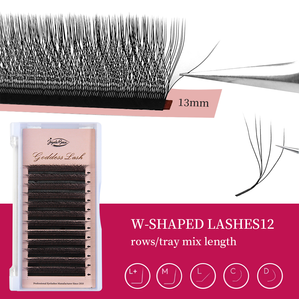 Goddess W3D 4D 5D M Curl Eyela - Eyelash Extension Volume Styles 评论和价格