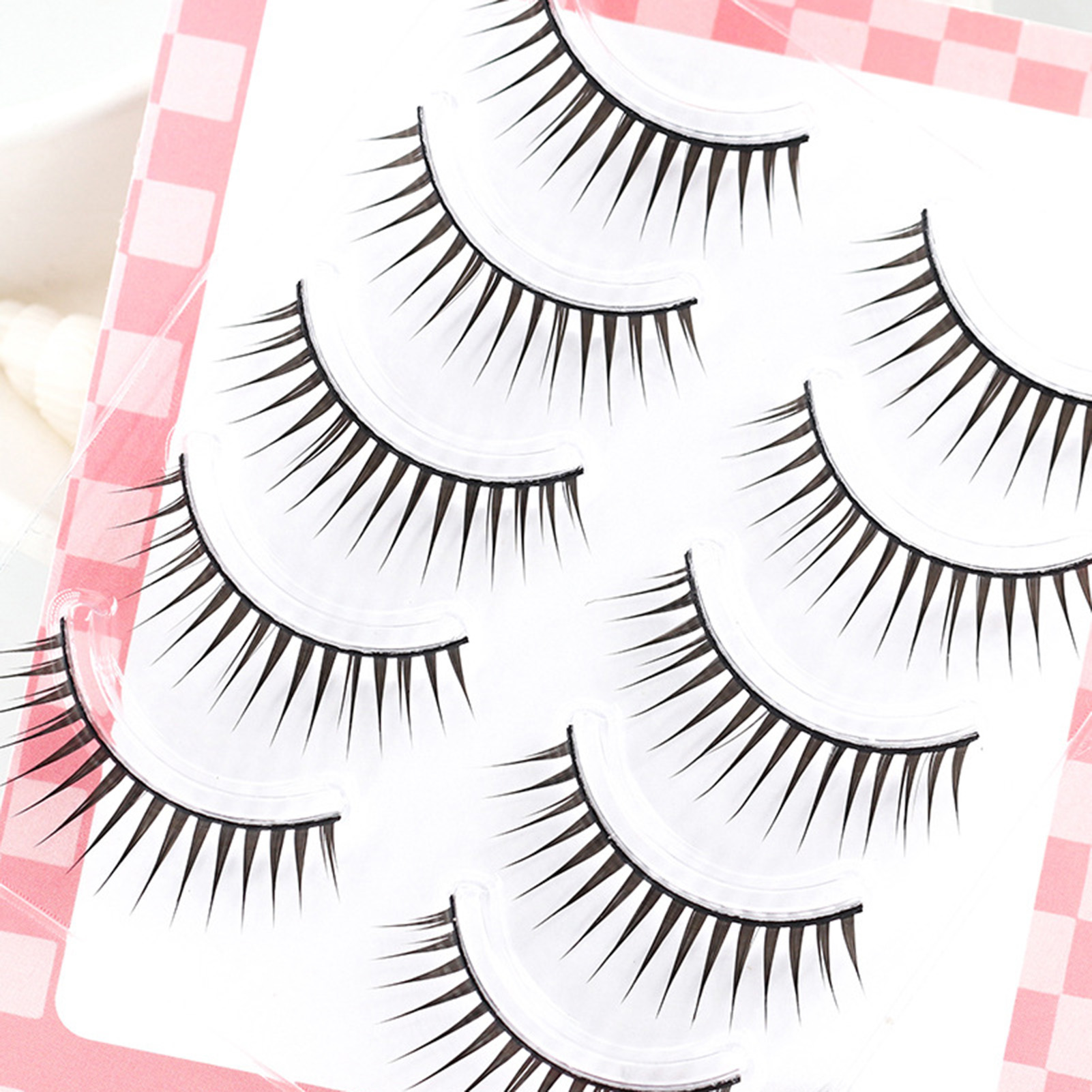 5pairs Japanese Style False Ey - Eyelash Extension Japanese Style 评论和价格