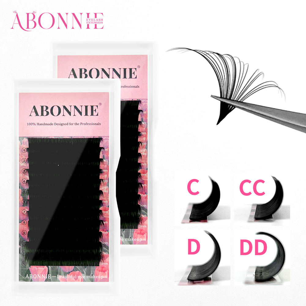 ABONNIE Matte Black Easy Fan L - Mega Volume Lash 评论和价格